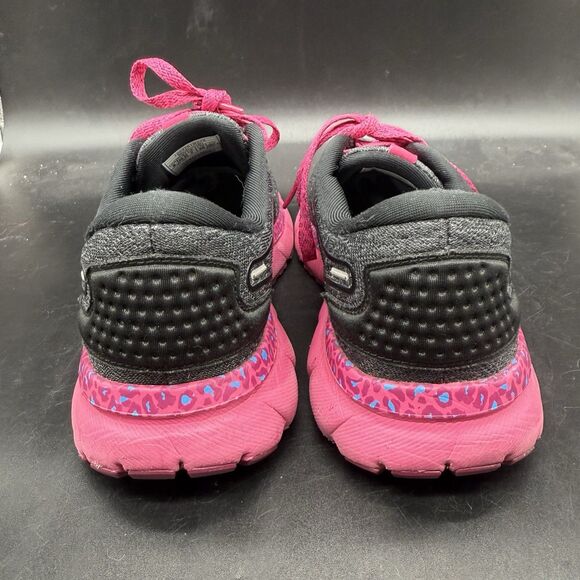 Brooks Trace 2 Womens Size 9 Black Gray Pink Running Shoes Sneakers 1203751B579 - Picture 4 of 8